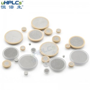 恒譜生2.1#超高壓peek在線過濾器篩板液相色譜耗材，OD6.4*ID1.6*H1.6”